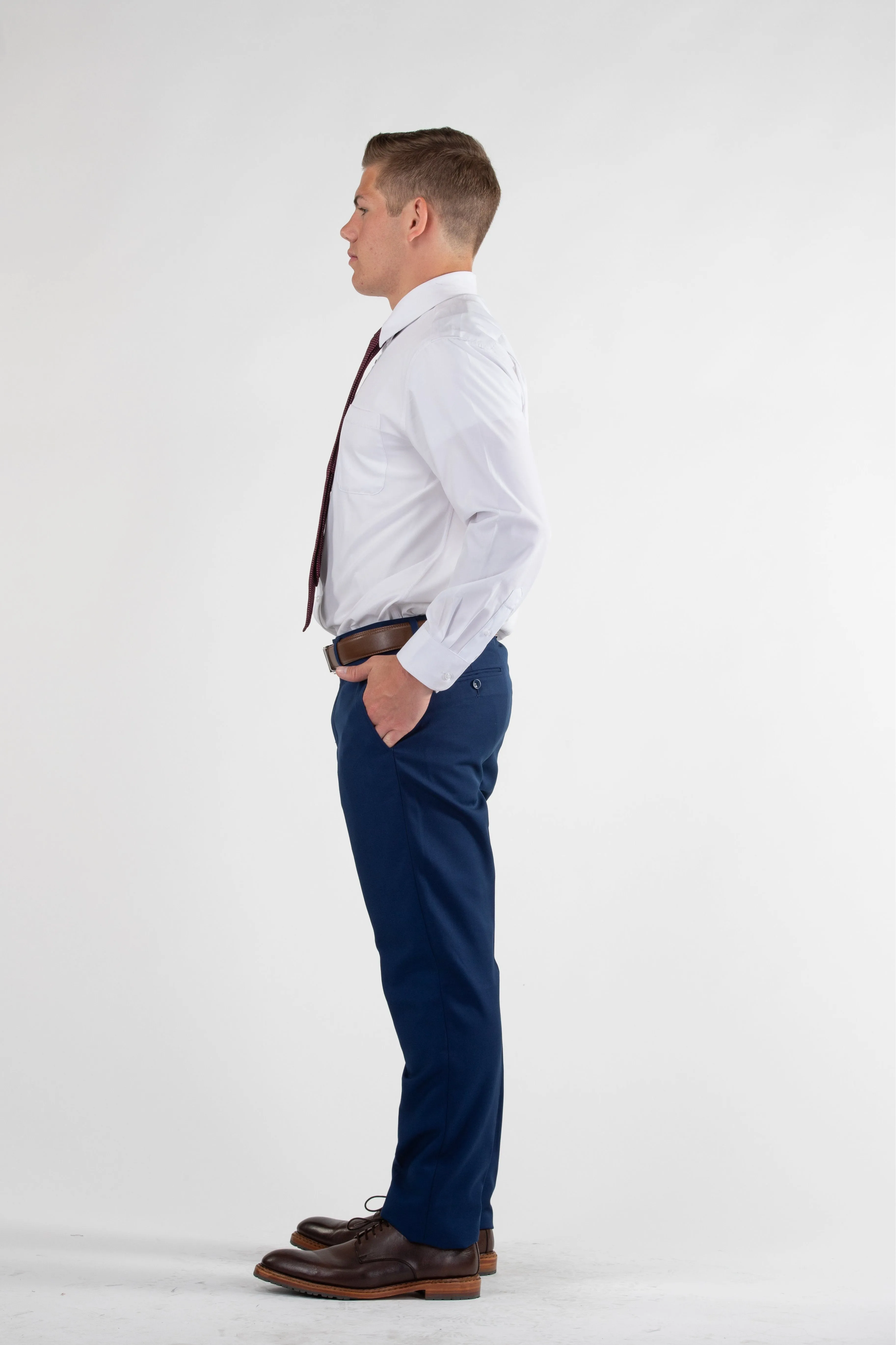 Signature Suit Pant Slim Fit / Indigo Comfortable Fit Look Comfy Movement