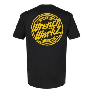 Built in USA T-shirt Circular Knit Construction Beaded details