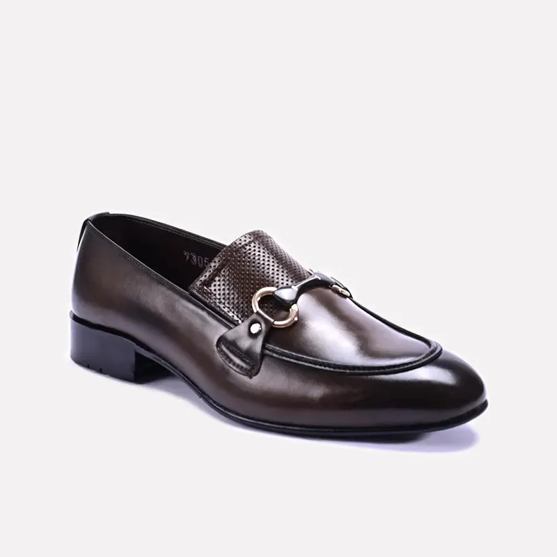 Smart Sport Douglas Brown Loafer Dress Shoes 0111125