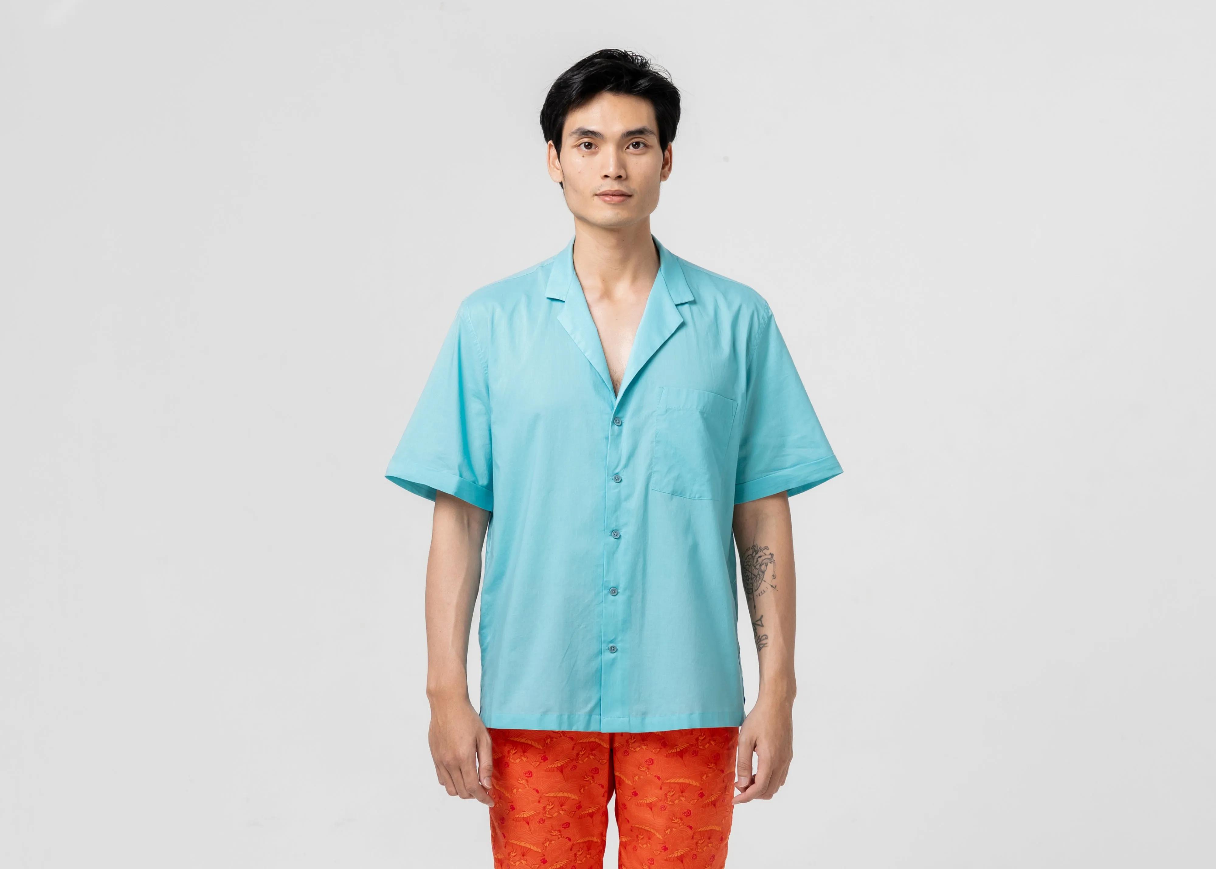 Sleepwear Fitted Shape DRACO - CELESTE