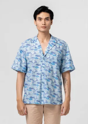 DRACO - SEA DOG Soft Touch Fabric Abstract art