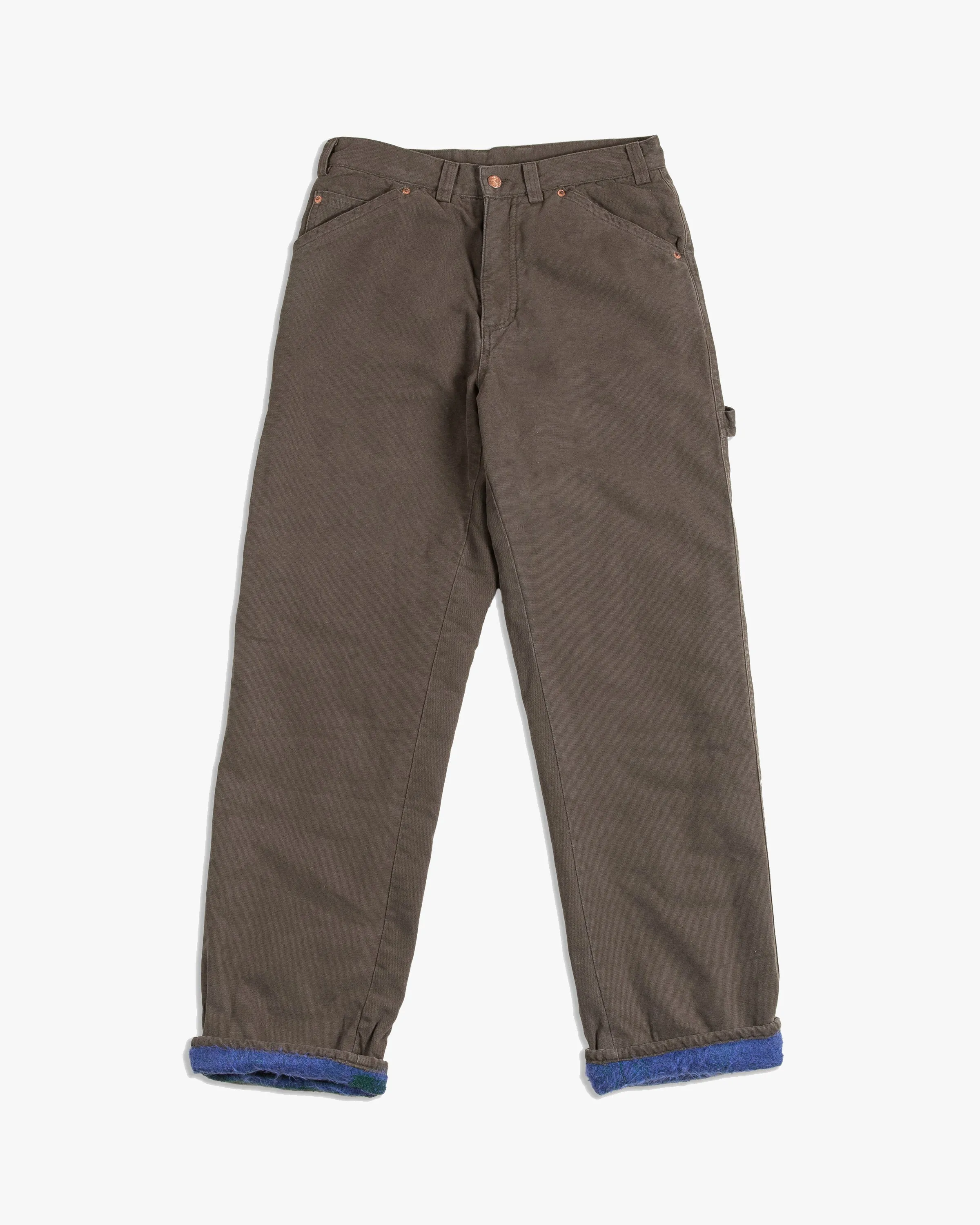 Neutral Style Dubbleware Belmont Blanket Lined Hammer Pants - Sea Kelp