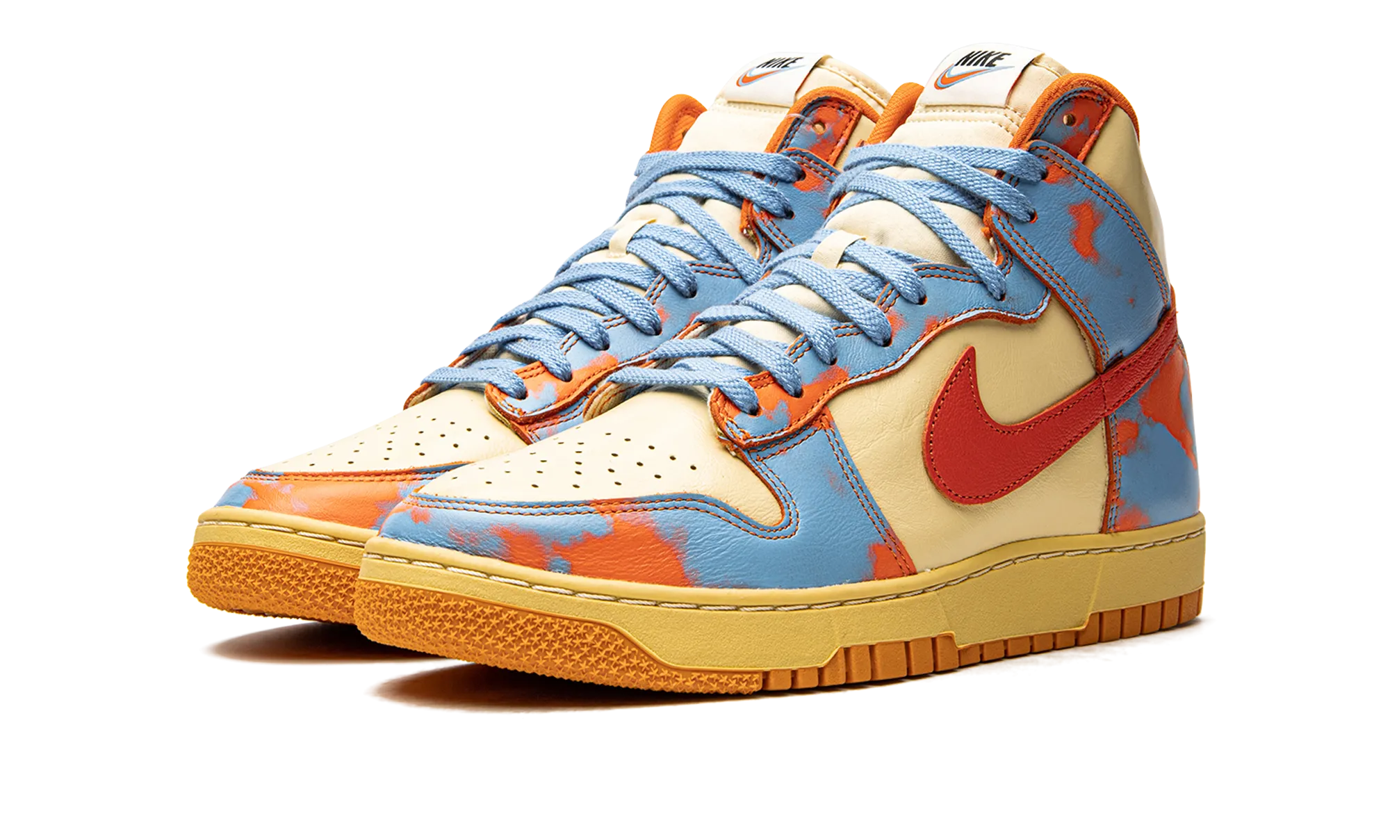 Dunk High 1985 "Orange Acid Wash" Rugged Outsole