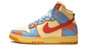 Dunk High 1985 "Orange Acid Wash" Quick Movement Fit Comfortable Wear