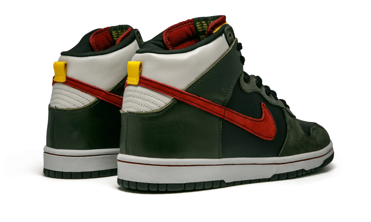 Comfort Lacing Anti   Blister Dunk High Premium SB "BOBA FETT"