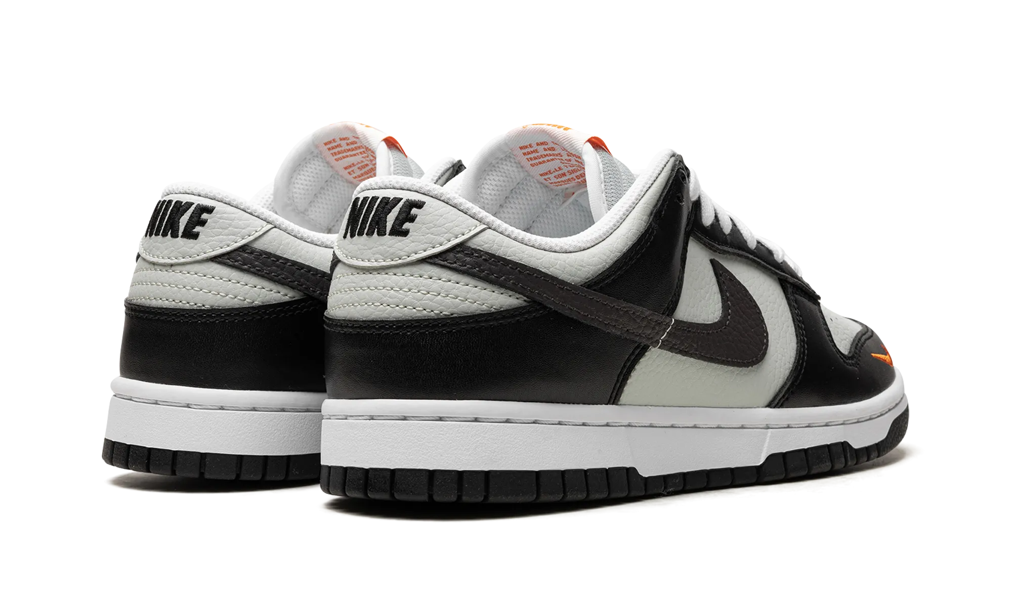 Foot Flow Dunk Low "Black/Total Orange"