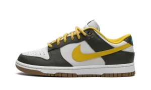 Stylish Ride Layered Support Dunk Low "Cargo Khaki / Vivid Sulfur"