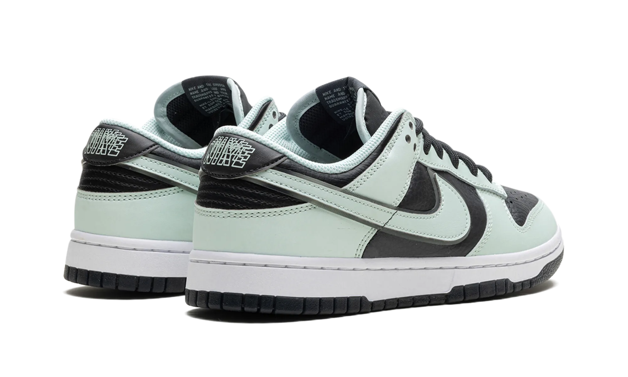 Comfort Fit Design Mid   Top Dunk Low "Dark Smoke Grey / Barely Green"