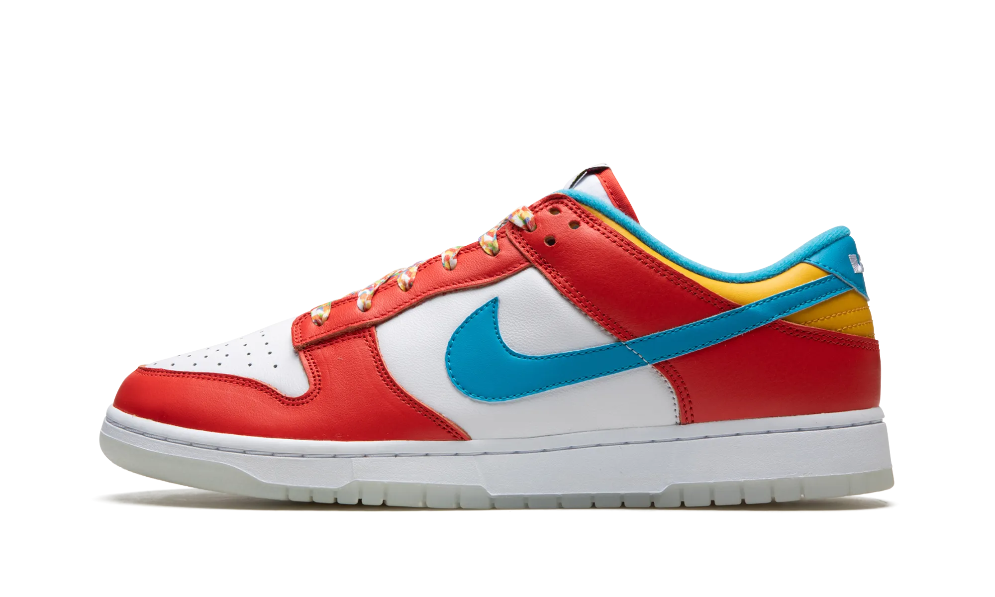 Dunk Low "LeBron James - Fruity Pebbles" Skateboarding Ride