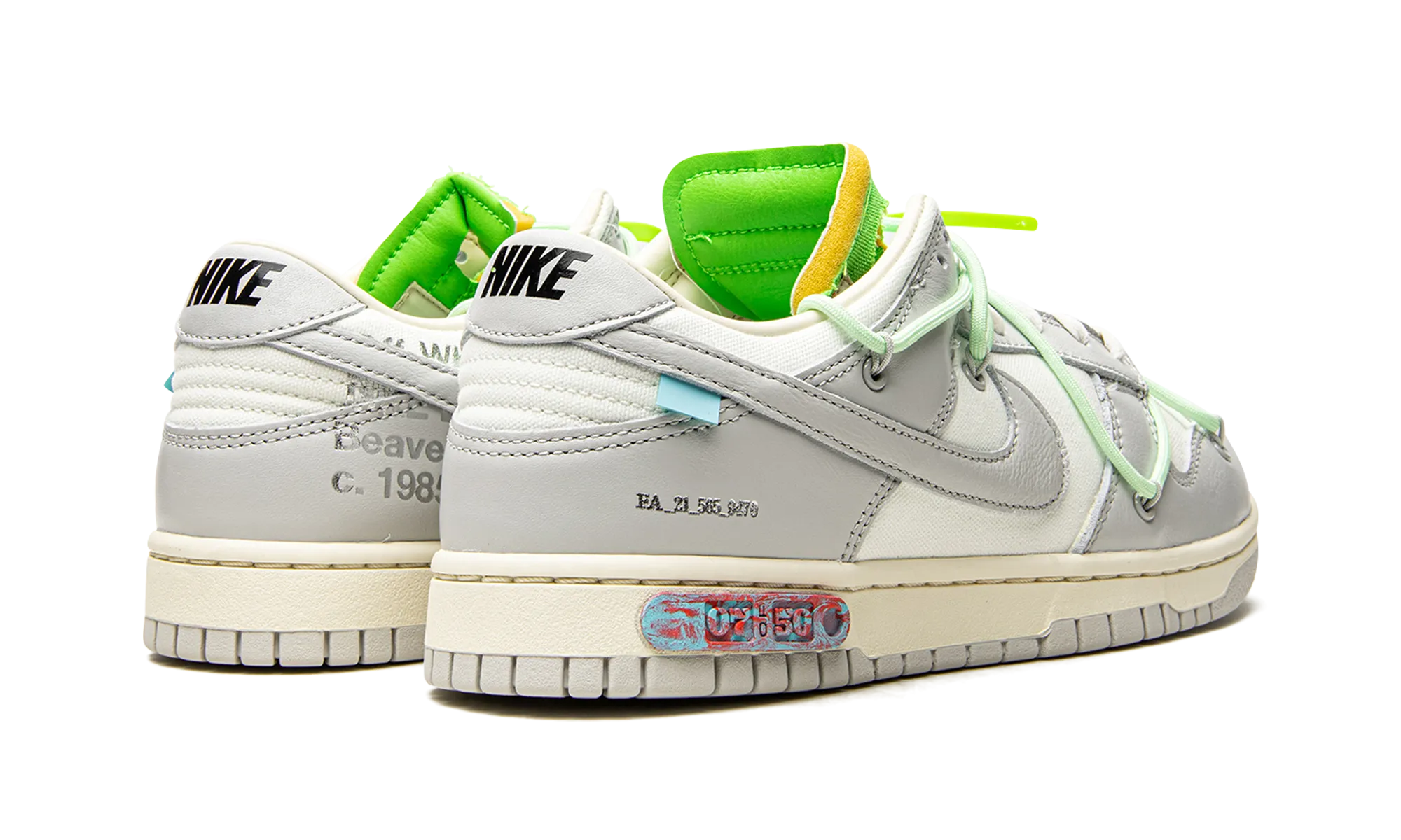 Breathable Design Dunk Low "Off-White - Lot 07"