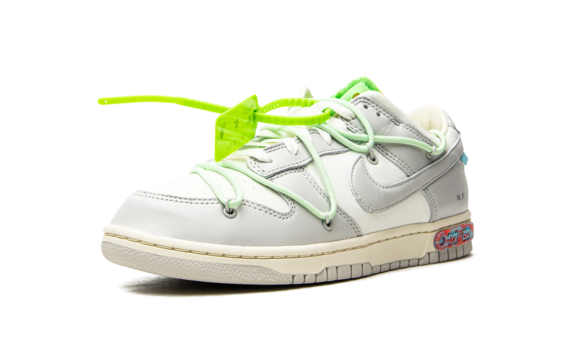 Dunk Low "Off-White - Lot 07" Stable Landing