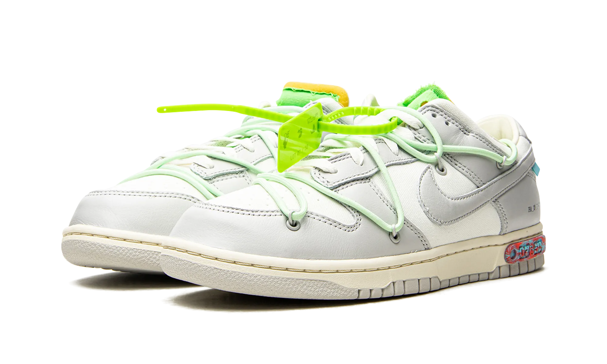 Powerful Traction Dunk Low "Off-White - Lot 07"