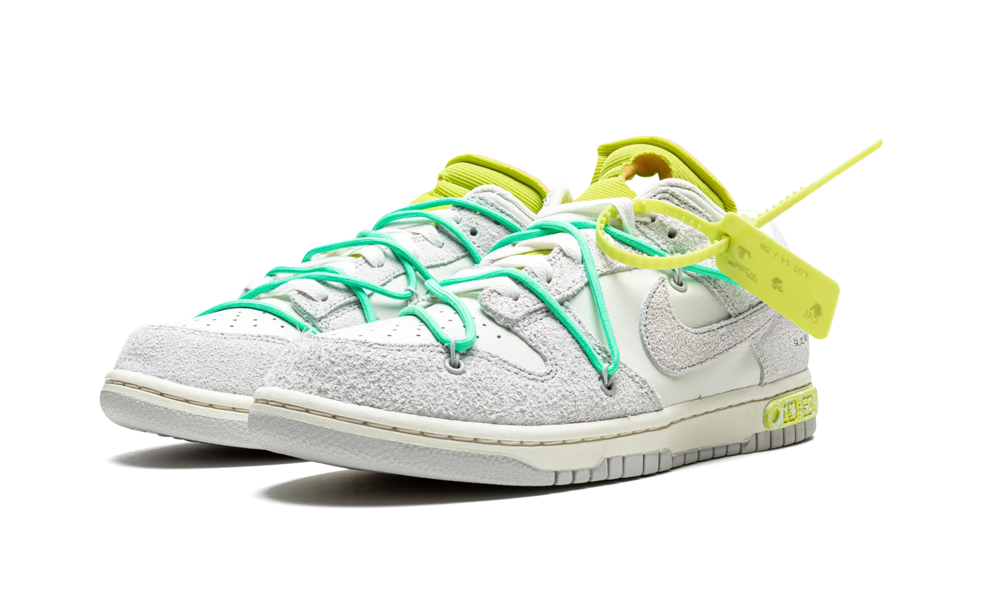 Dunk Low "Off-White - Lot 14" Active Flex