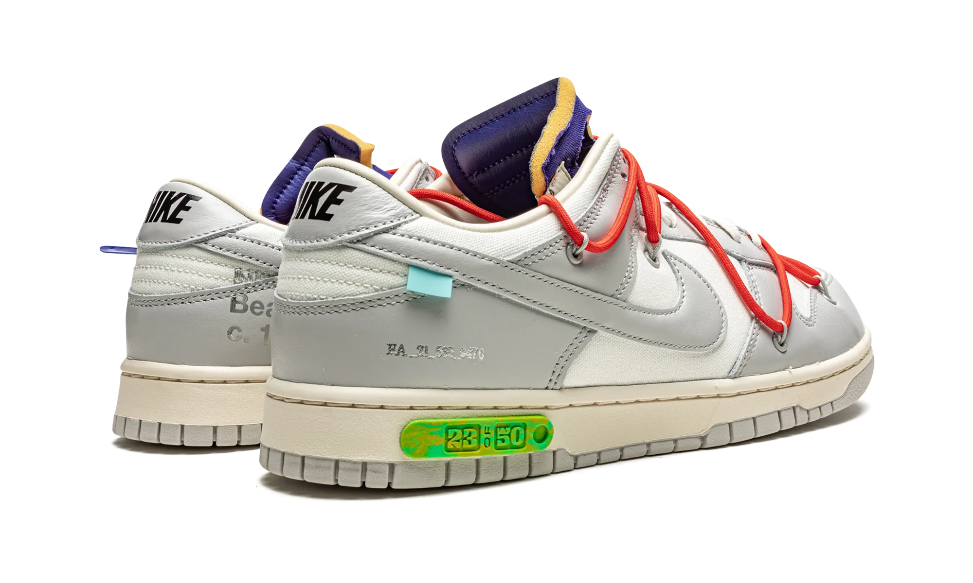 Board Ride Dunk Low "Off-White - Lot 23"