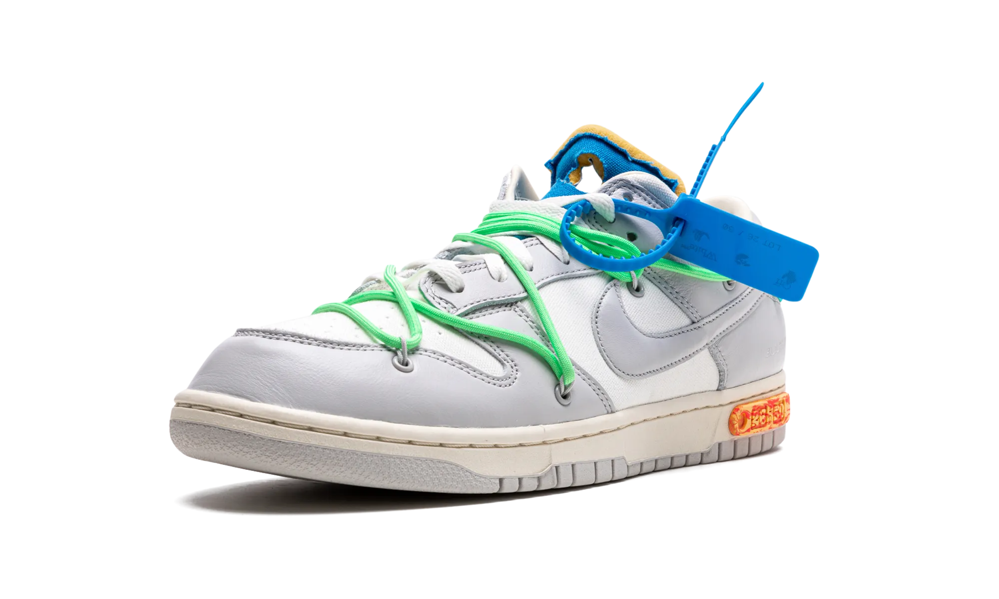 Breathable Lining Lightweight Style Dunk Low "Off-White - Lot 26"