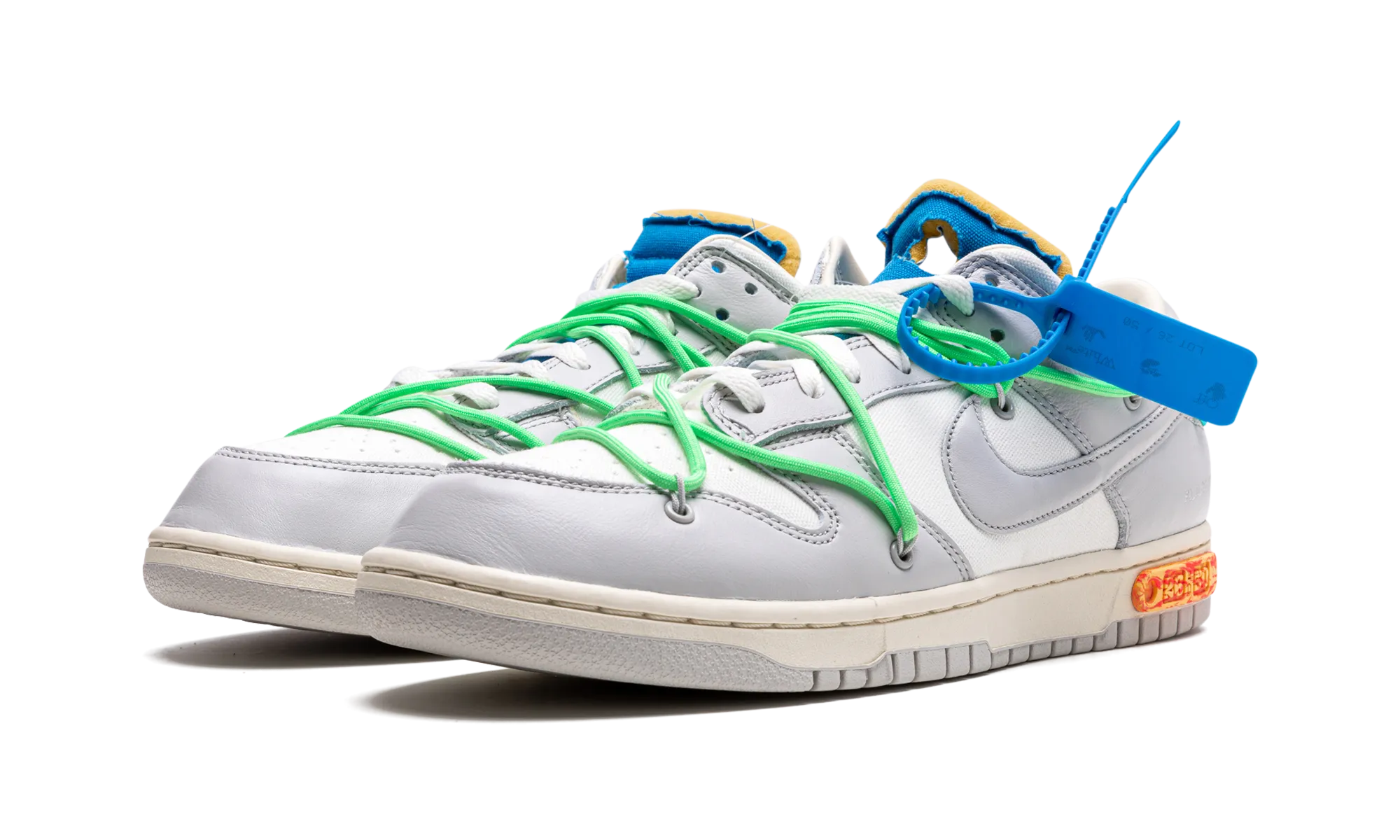 Dunk Low "Off-White - Lot 26" Canvas Material