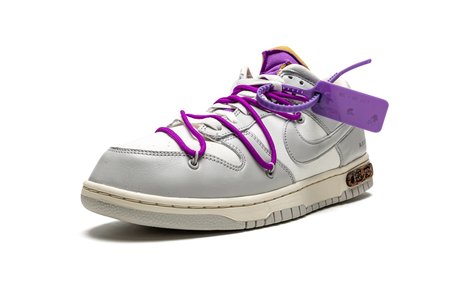 Active Motion Skateboarder Dunk Low "Off-White - Lot 28"