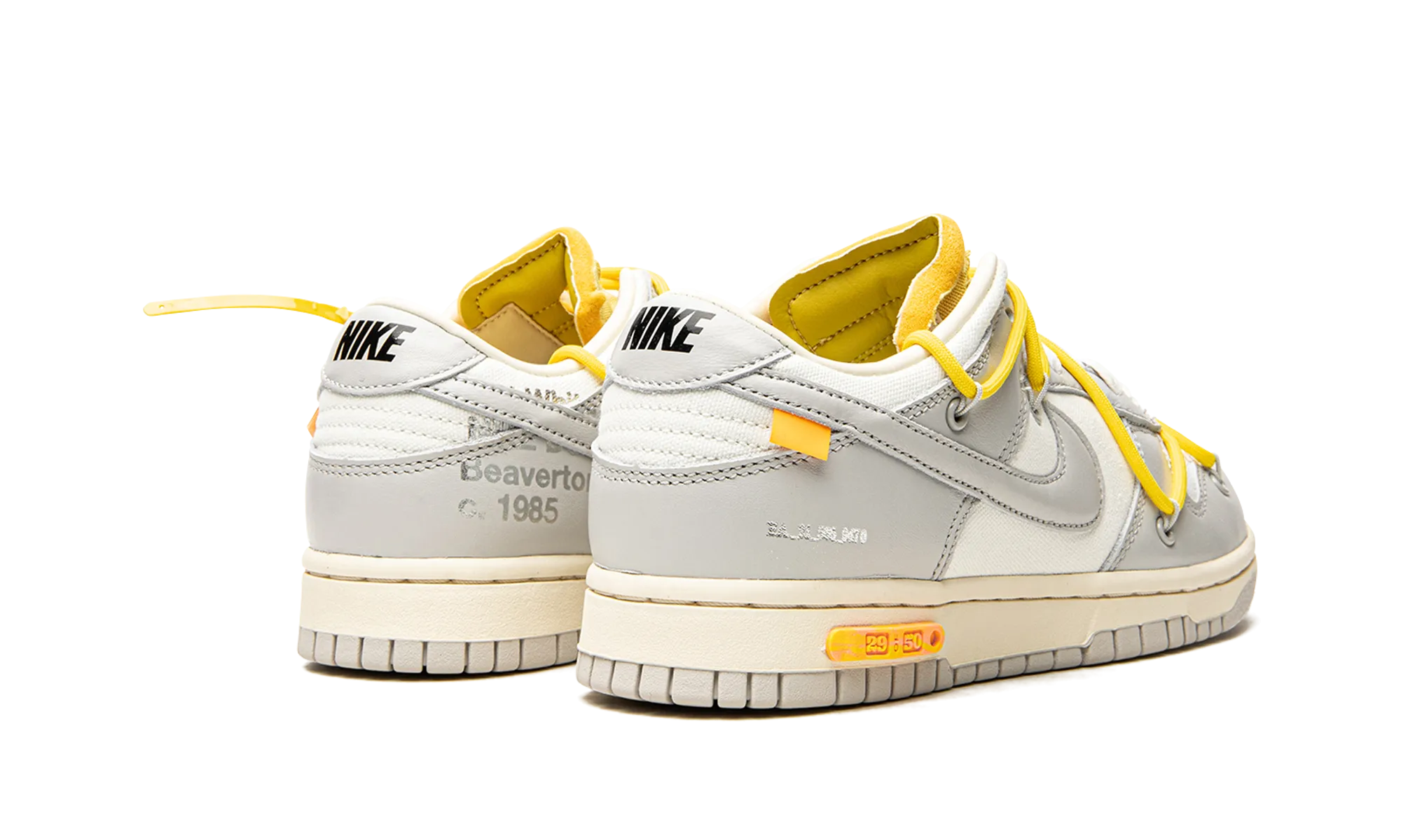 Dunk Low "Off-White - Lot 29" youth trend Elite comfort