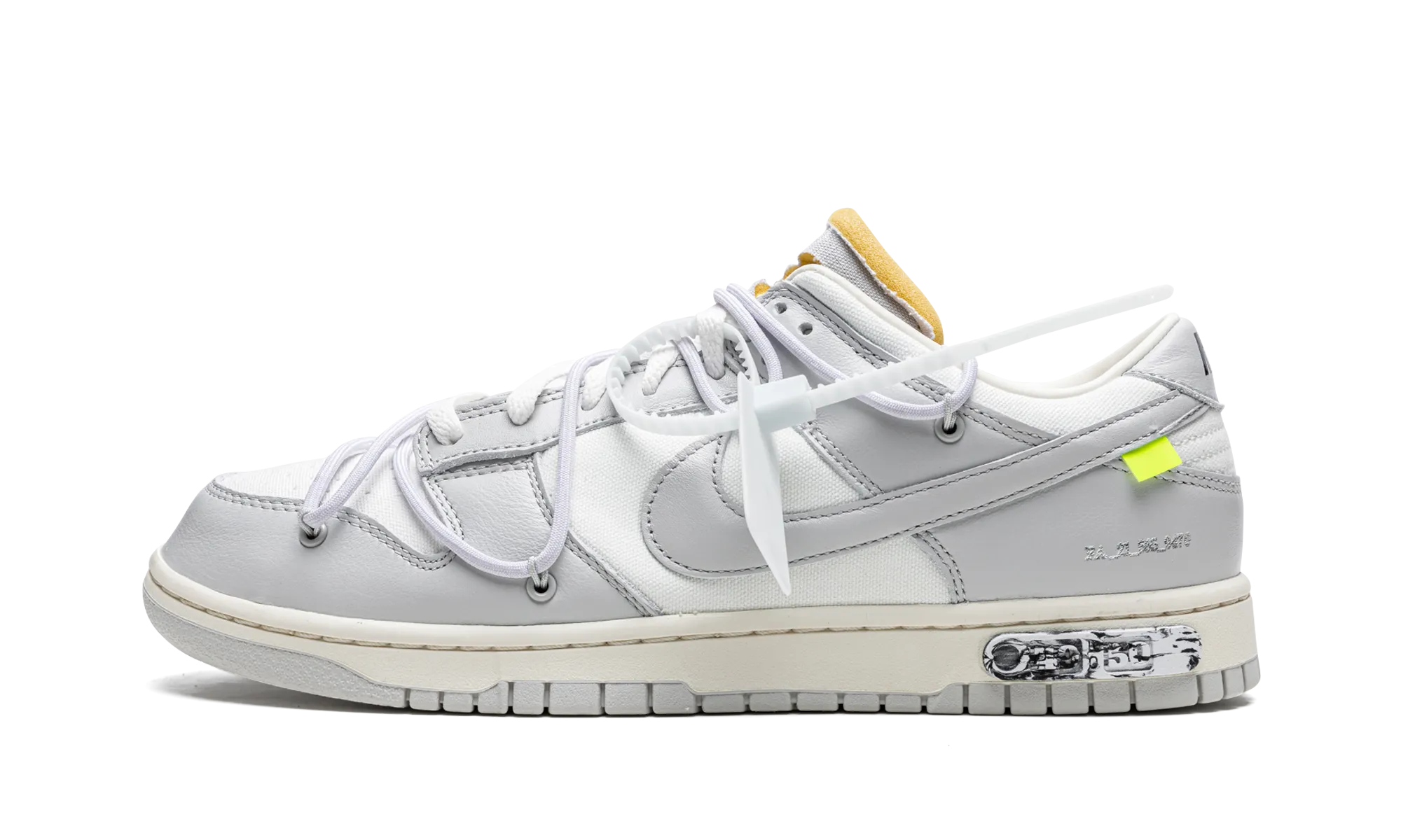 Performance Focus Jump Assist Dunk Low "Off-White - Lot 49"