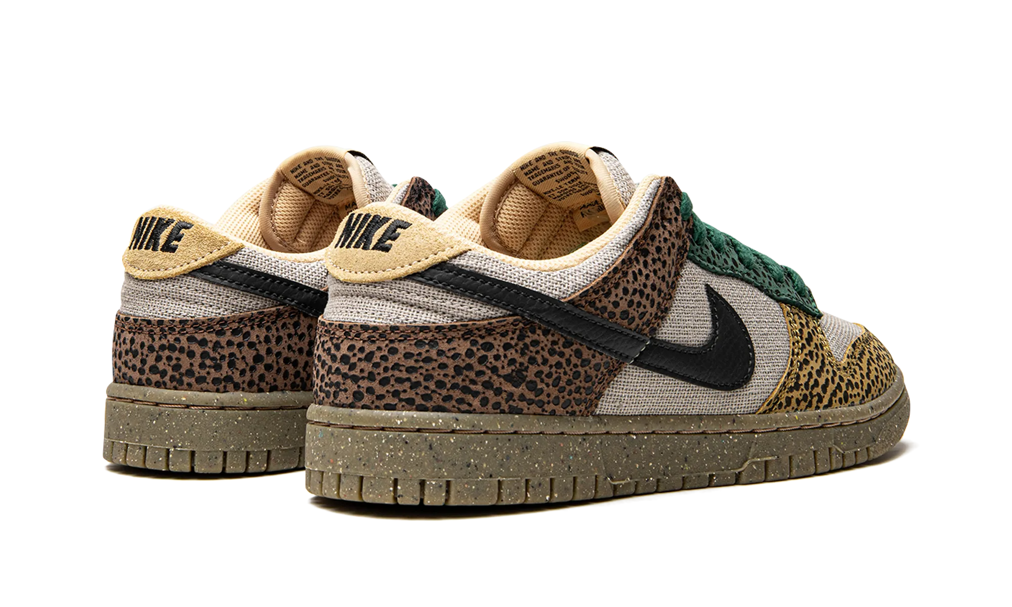 Pro Level Comfort Dunk Low "Safari Golden Moss"