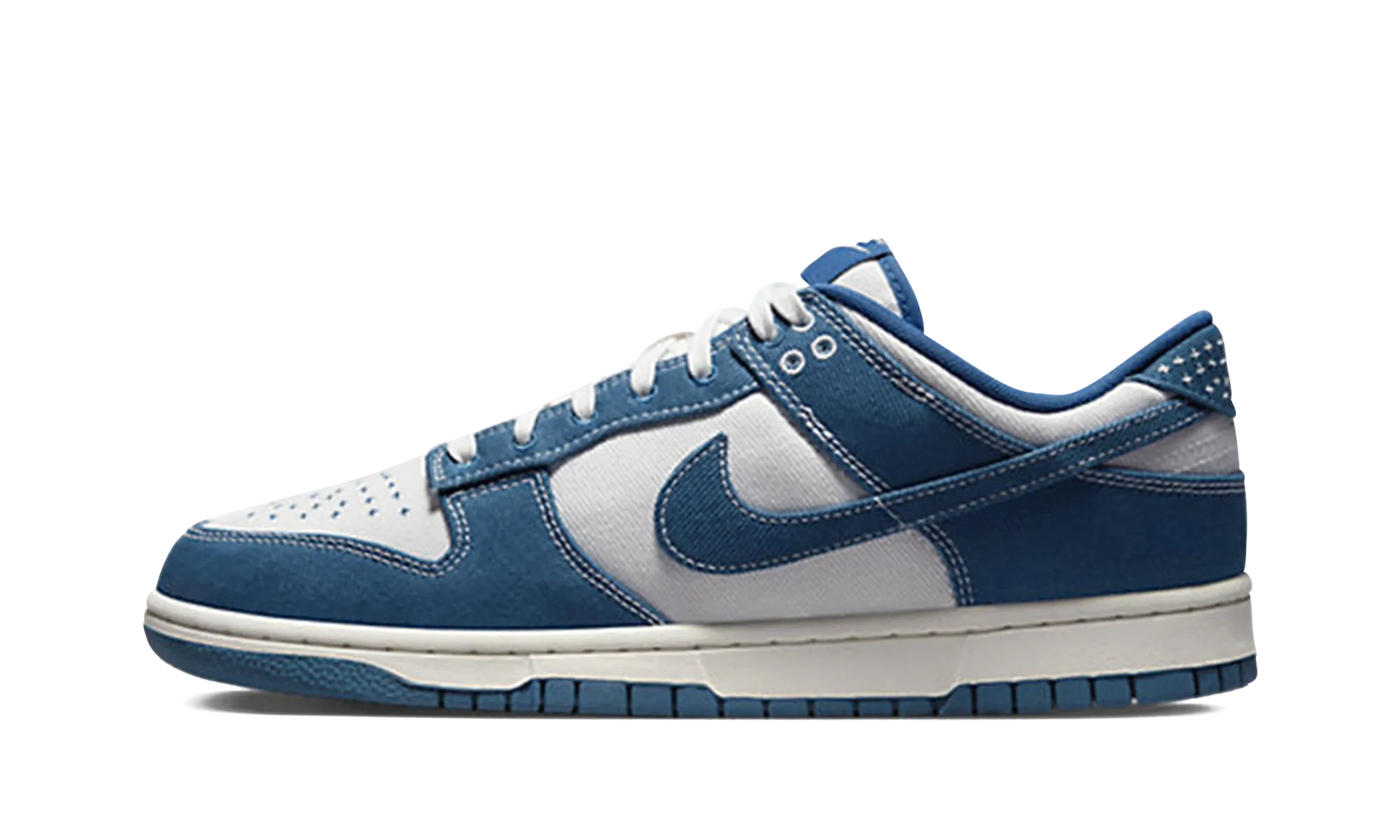 High Speed Fit Dunk Low "Shashiko - Industrial Blue"
