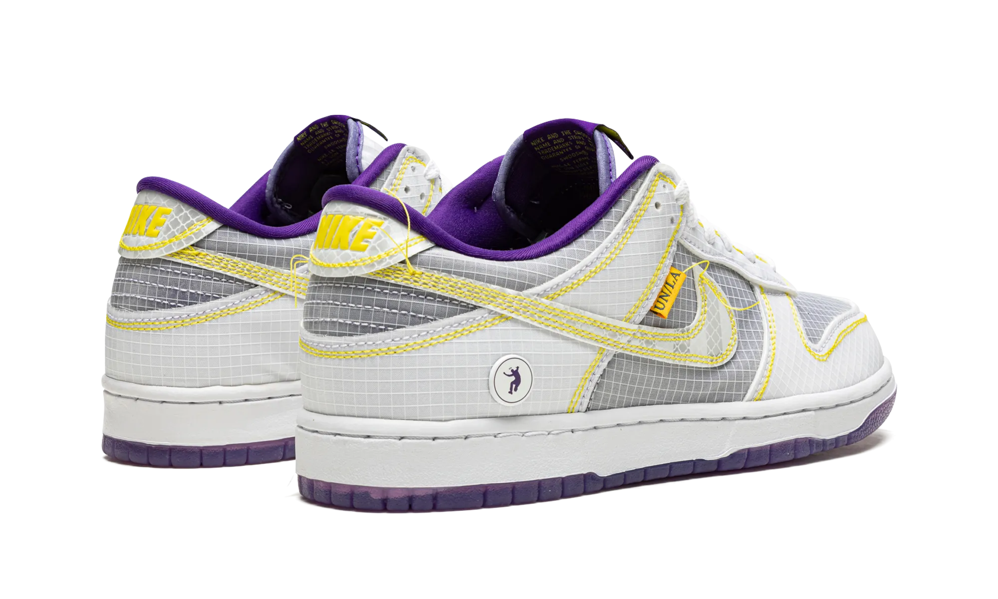 Dunk Low "Union Passport Pack Court Purple" Skater Movement Fit Slip   On Design