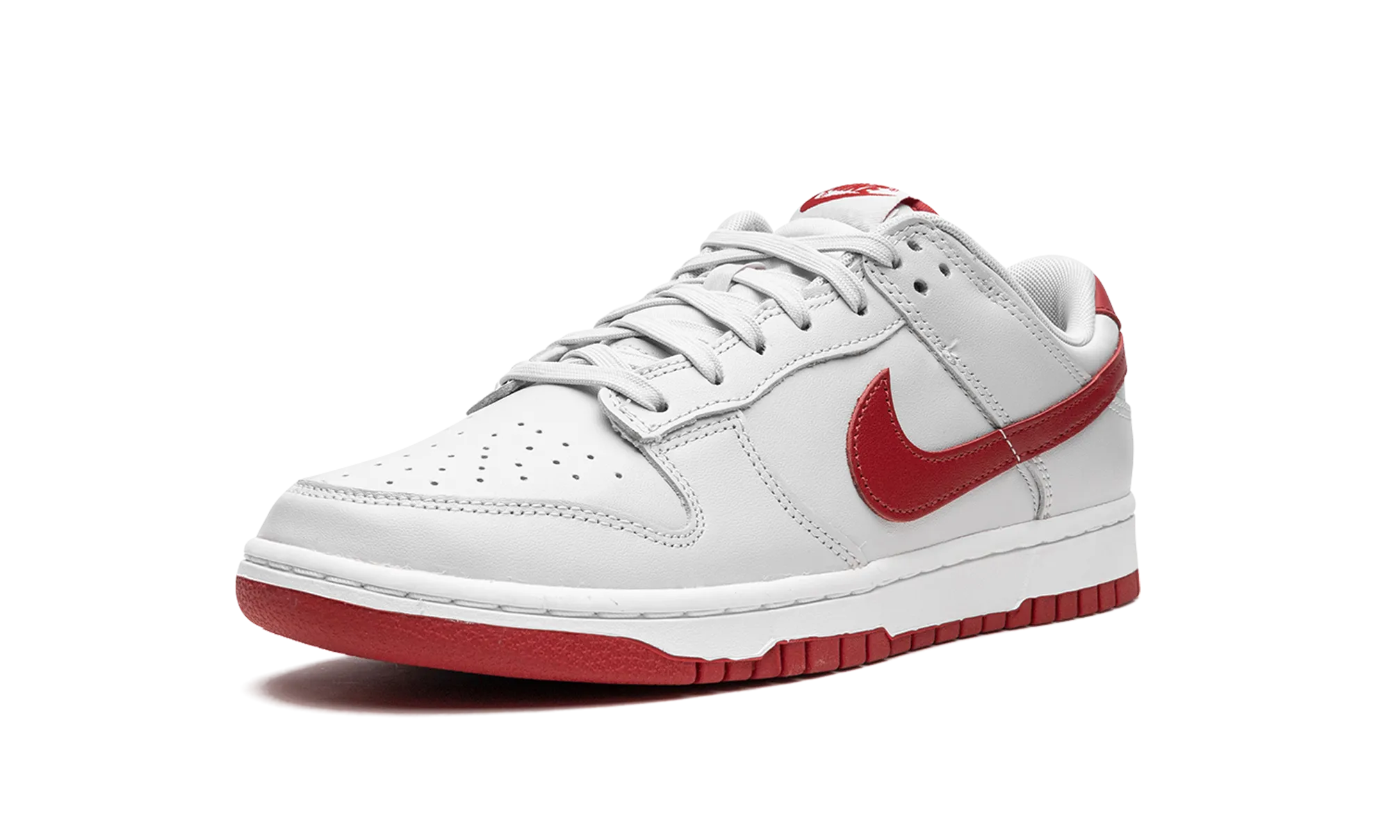 Skate Vibe Ready Dunk Low "Vast Grey / Varsity Red"