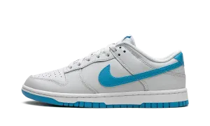 Sturdy Construction Outdoor Flow Dunk Low Retro "Pure Platinum Blue Lightning"
