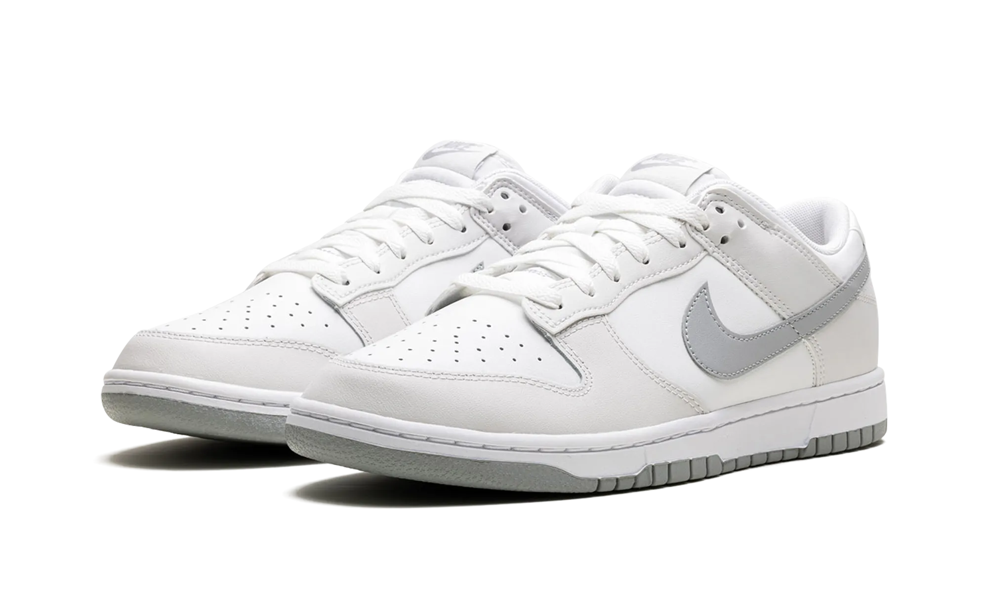 Dunk Low Retro "Summit White Light Smoke Grey" Long Wearing