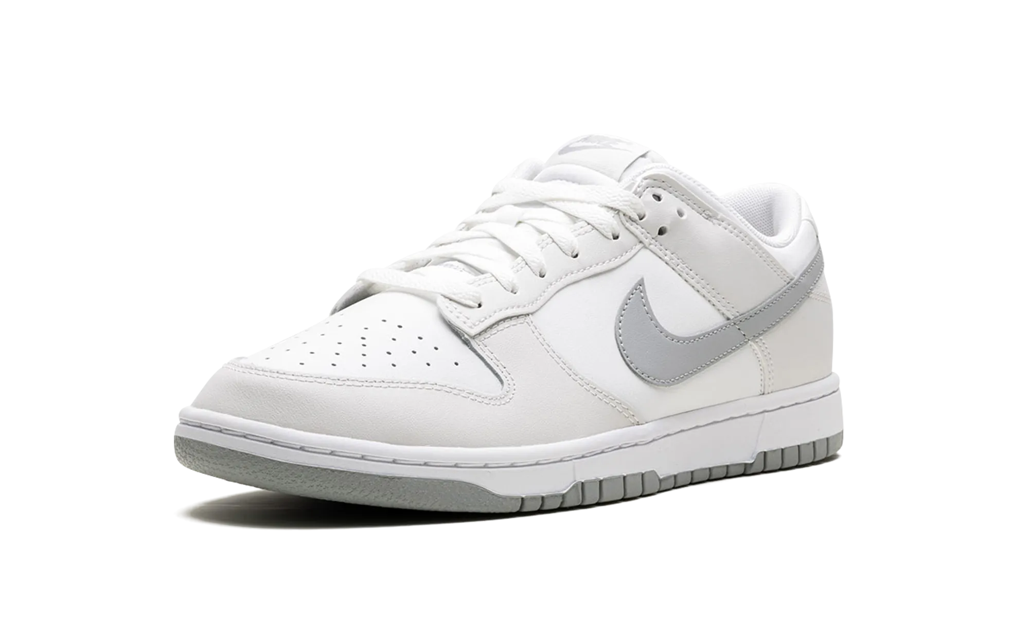 Dunk Low Retro "Summit White Light Smoke Grey" Skate Fit Flexible Arch