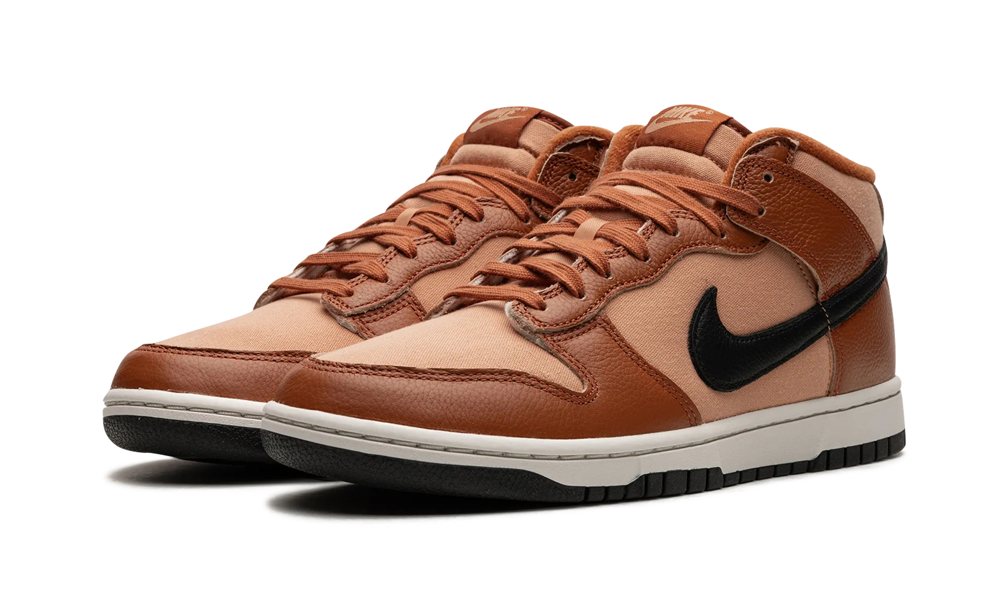 Dunk Mid "Amber Brown" Comfort Design Skater Wear