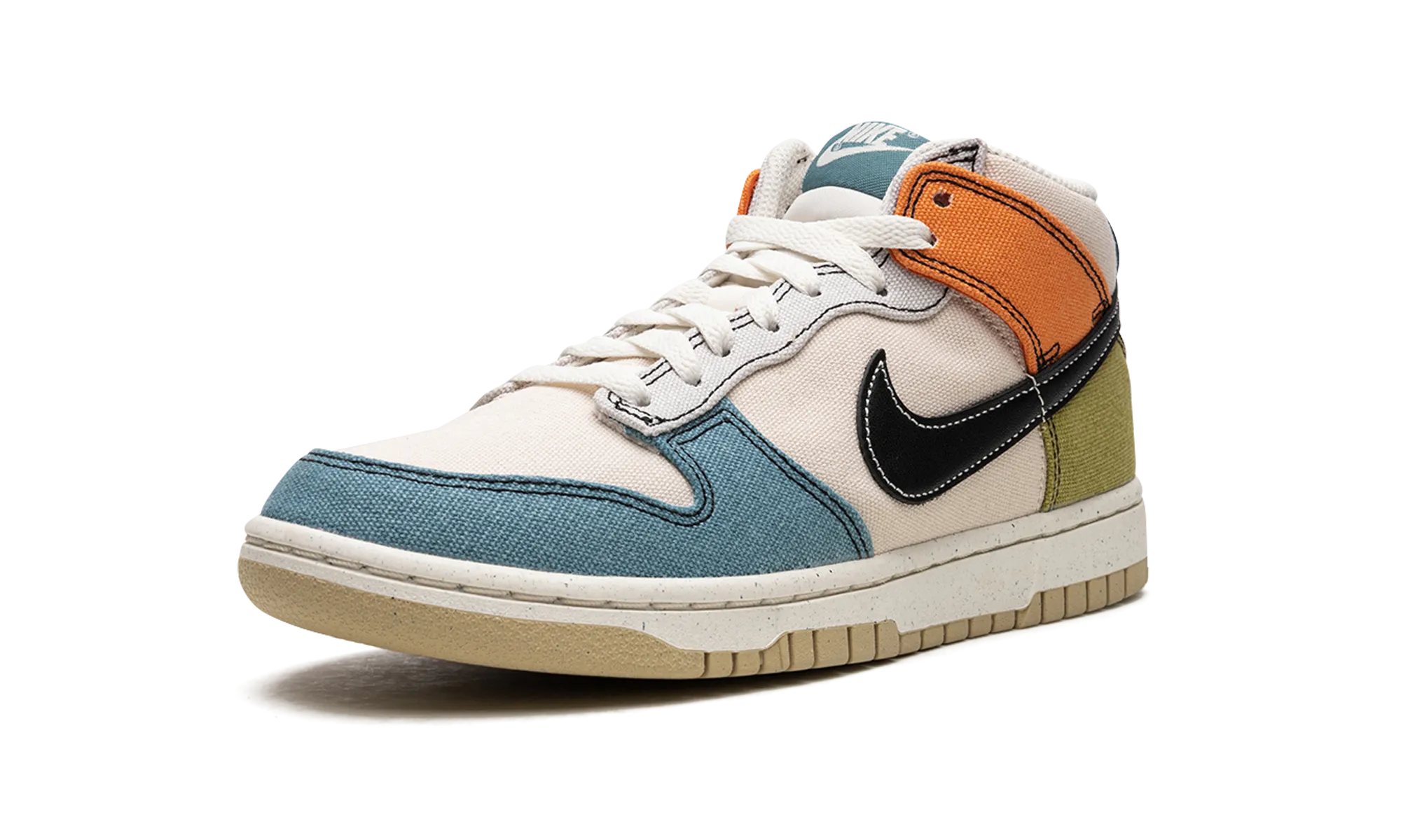 Dunk Mid "Pale Ivory / Multicolor" Quick Grip