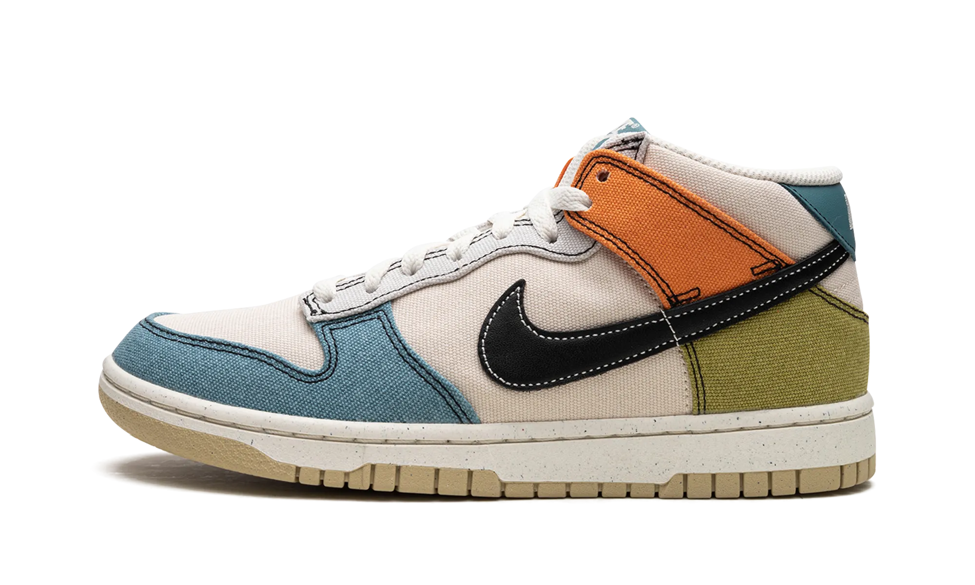 Dunk Mid "Pale Ivory / Multicolor" Comfortable Support