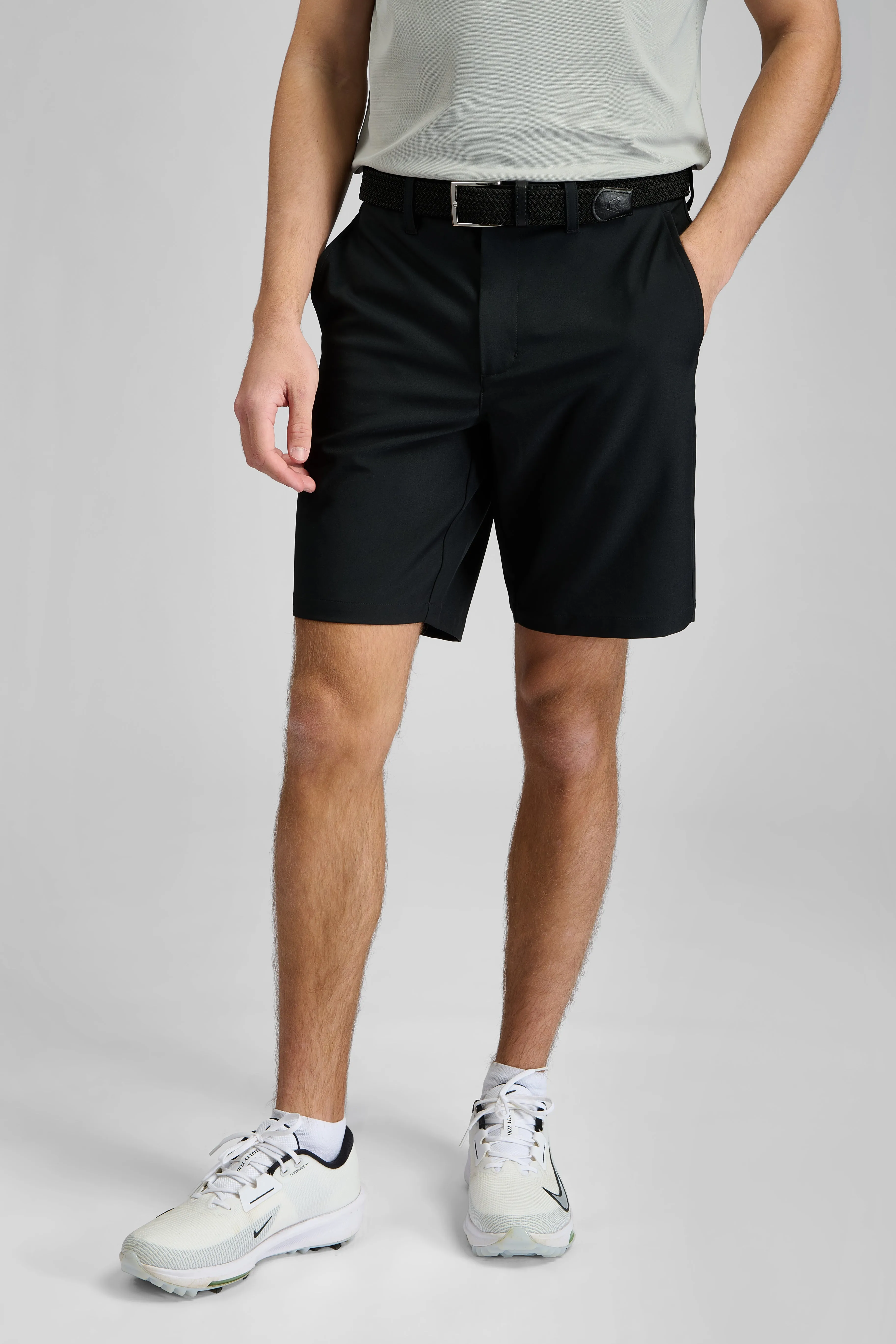 Dynamic Stretch Golf Shorts - Putter Black Chill Look hoodie