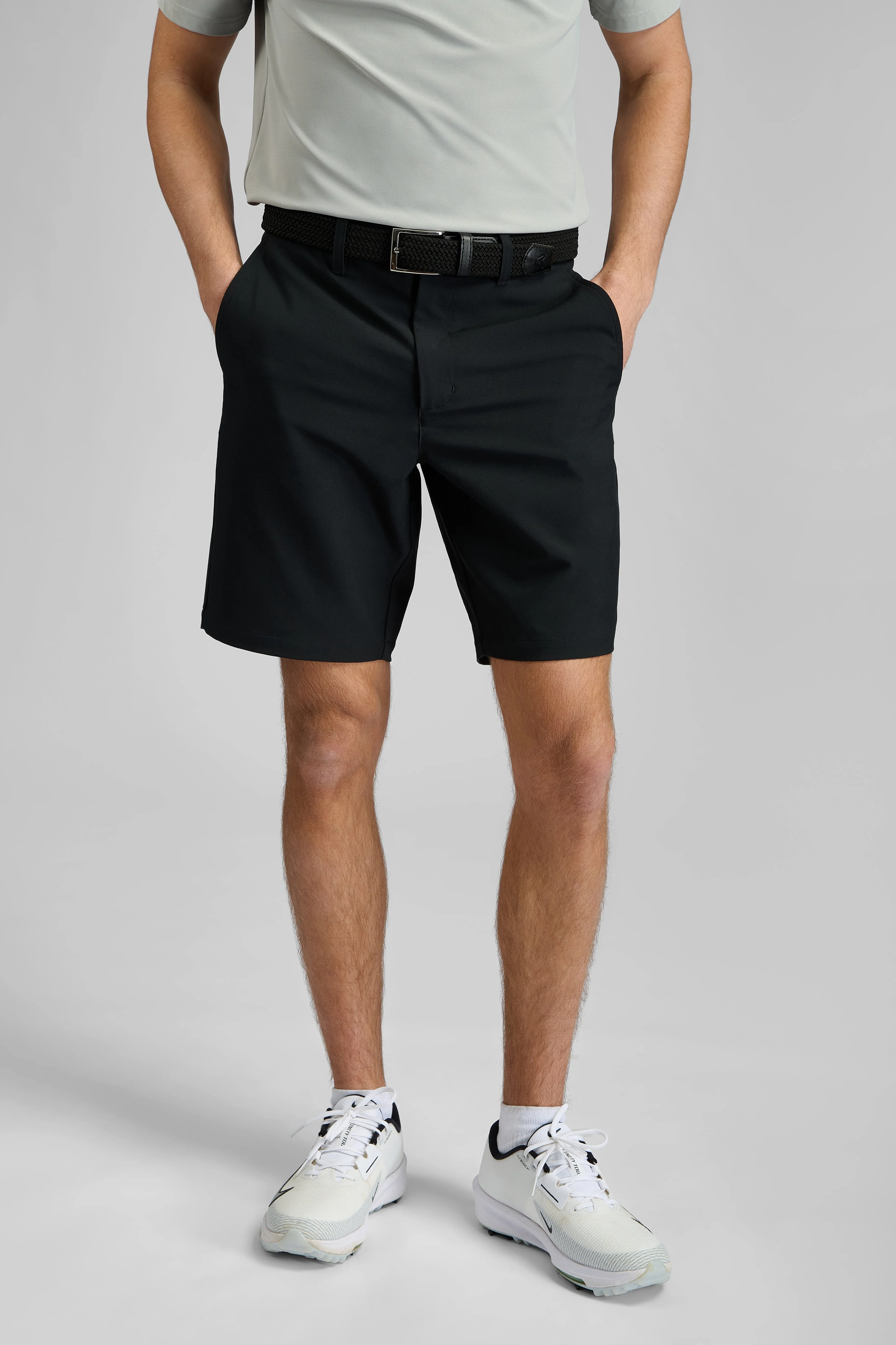 Dynamic Stretch Golf Shorts - Putter Black night out outfit Sweat Wicking Lining