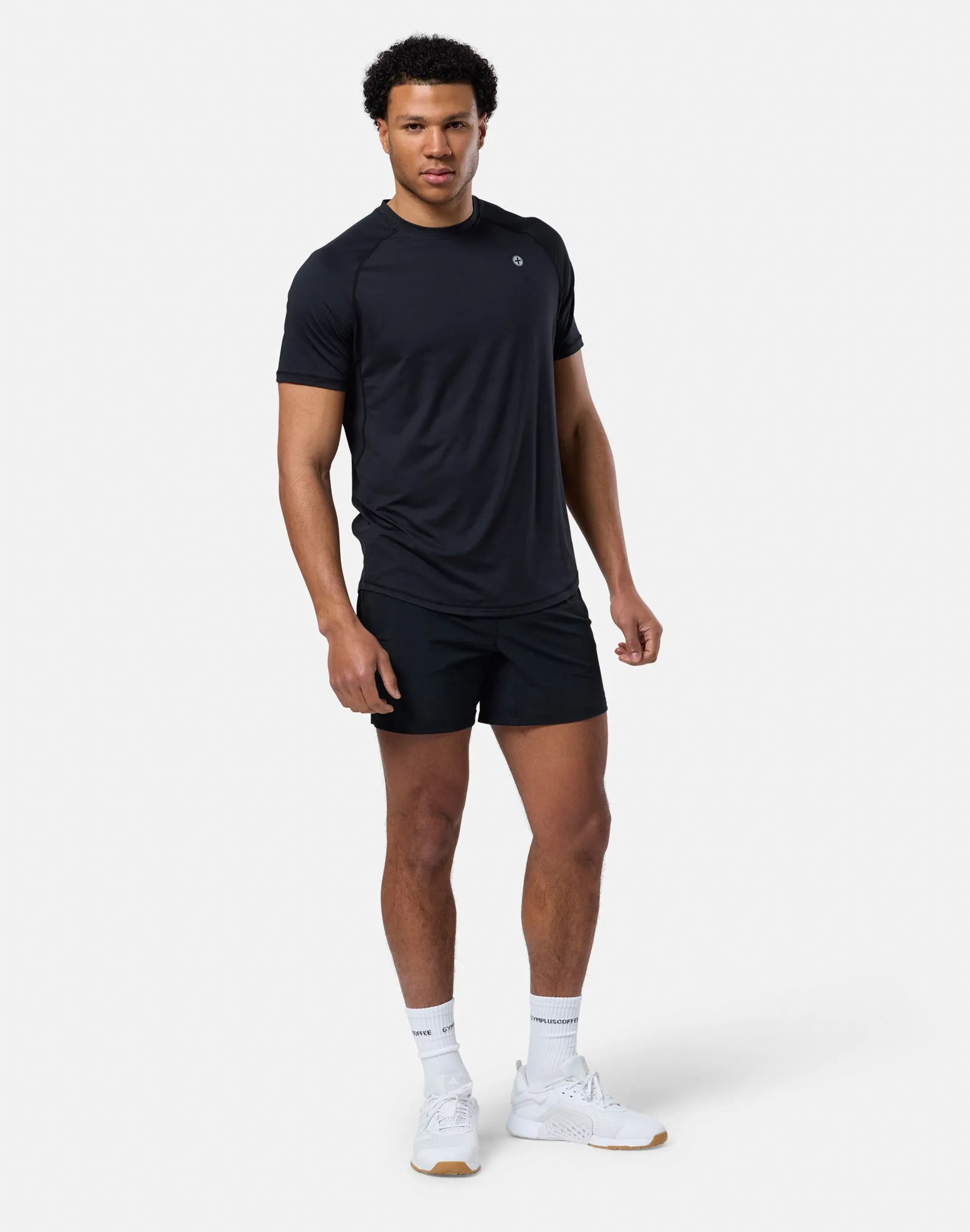 Essential 6" Shorts in Black Comfortable Design