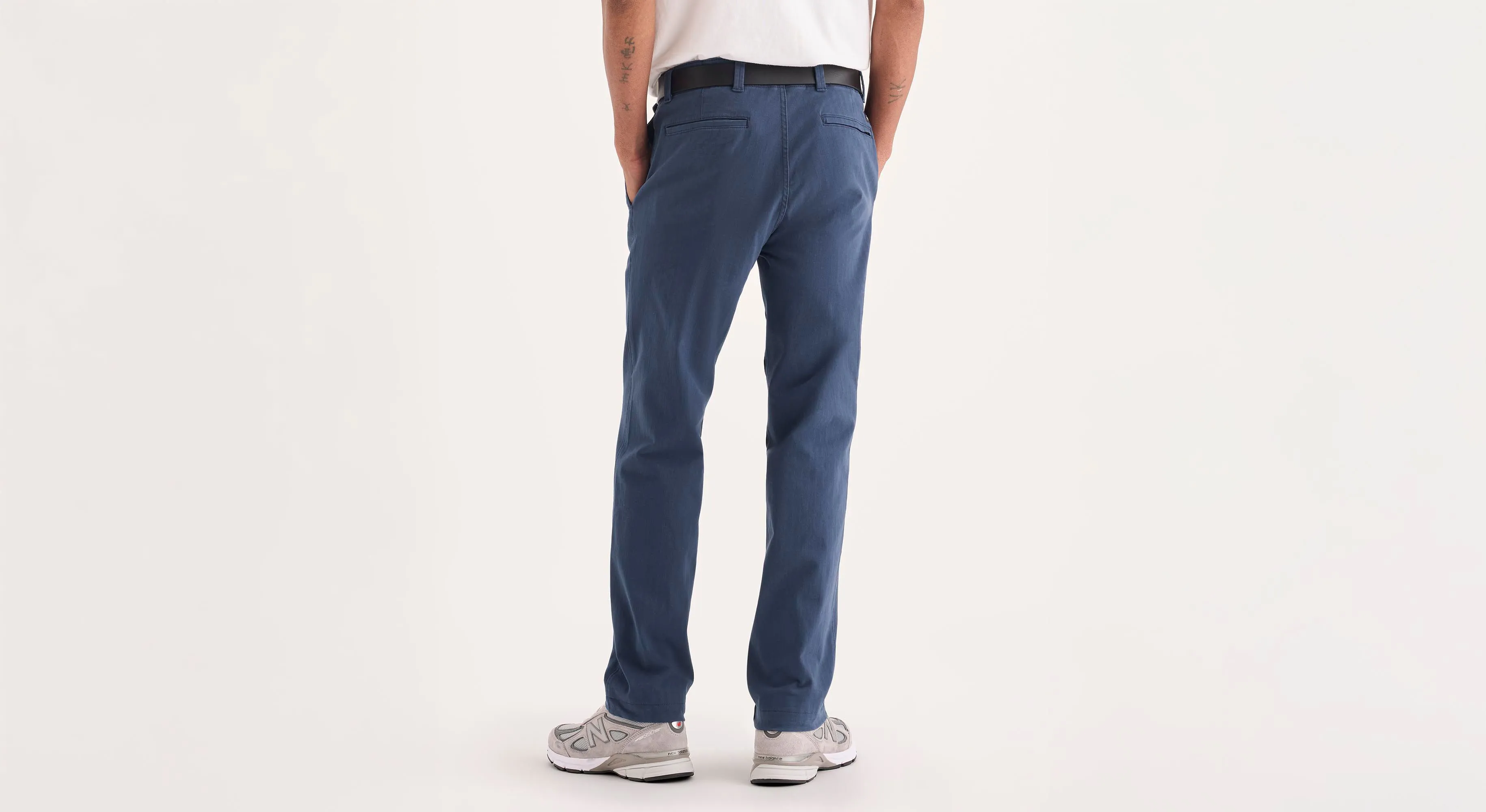 Alpha Chino Pants, Slim Fit Ultimate Wear Durable Hemming