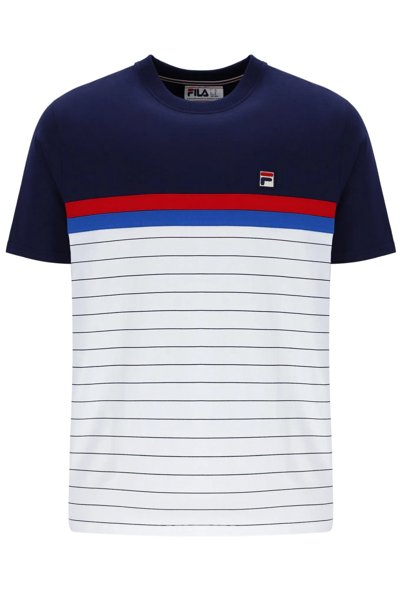 Comber Cut And Sew T-Shirt Bright Color Comfy Casual Wear