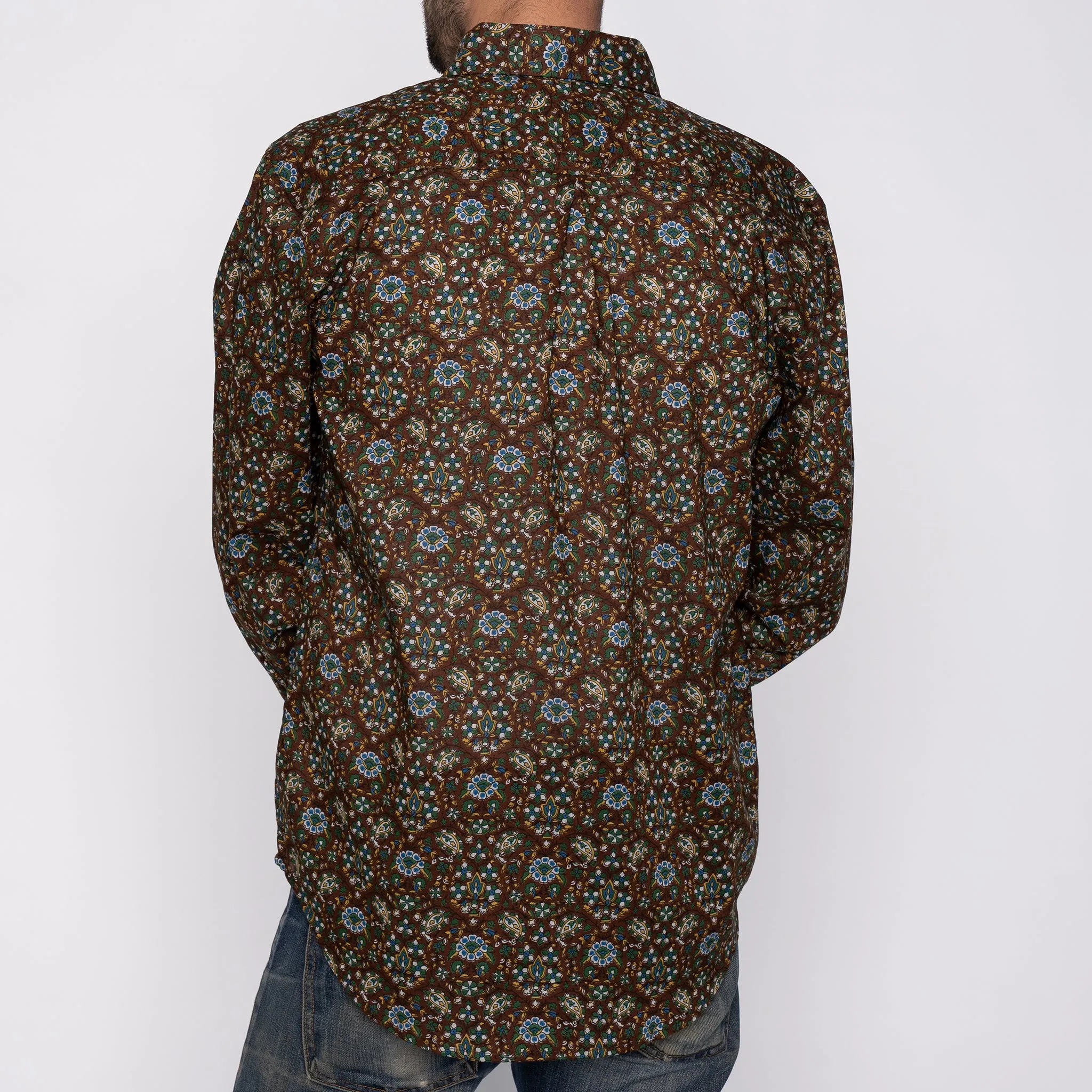 Easy Shirt - Bandana Cloth - Brown Breathable Style