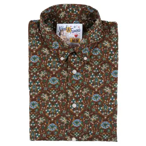 ethical fashion Easy Shirt - Bandana Cloth - Brown