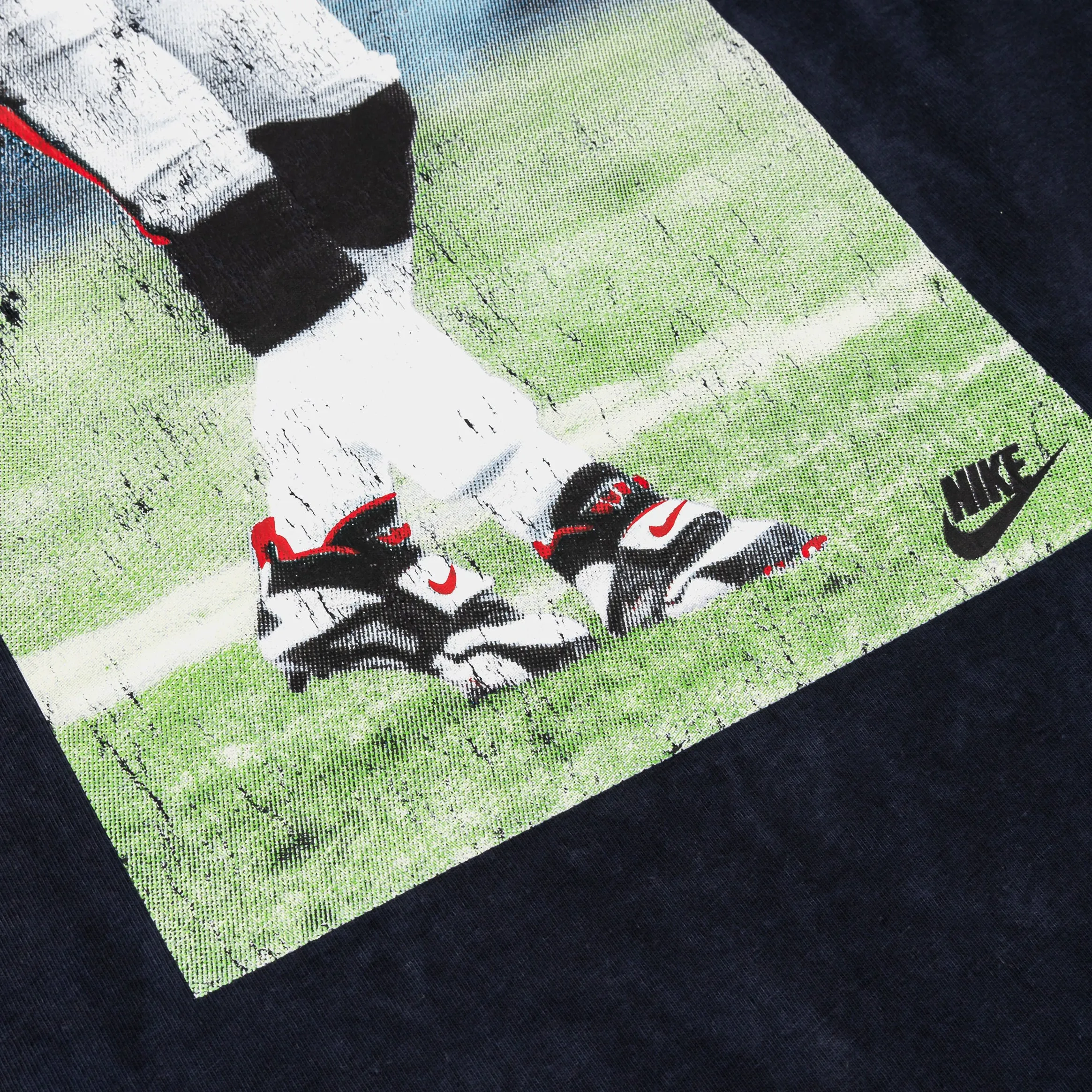 Casual and cool Dimensional Stability Weave Deion Max90 Football Mens Short Sleeve Shirt (Black)