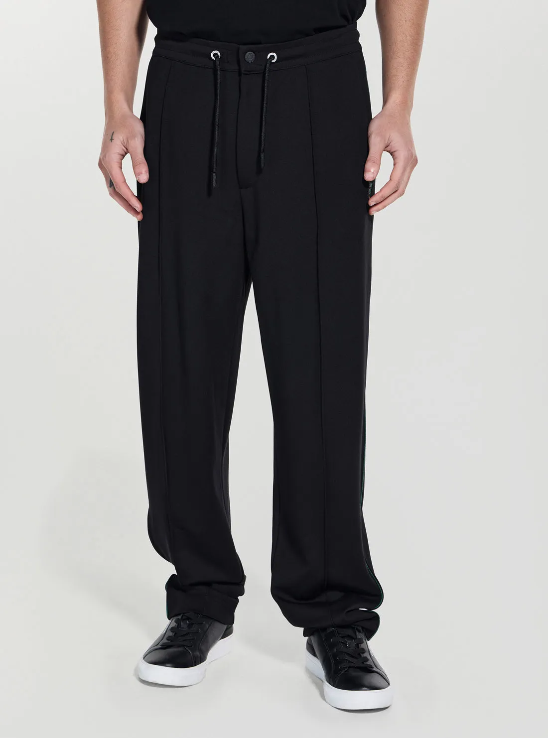 HiddenPockets LightweightWeave Eco Black Interlock Pants