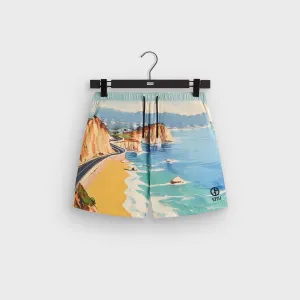 Giorgio Armani & Kith Malibu Collins Swim Short - Multi Ultra Soft Lining