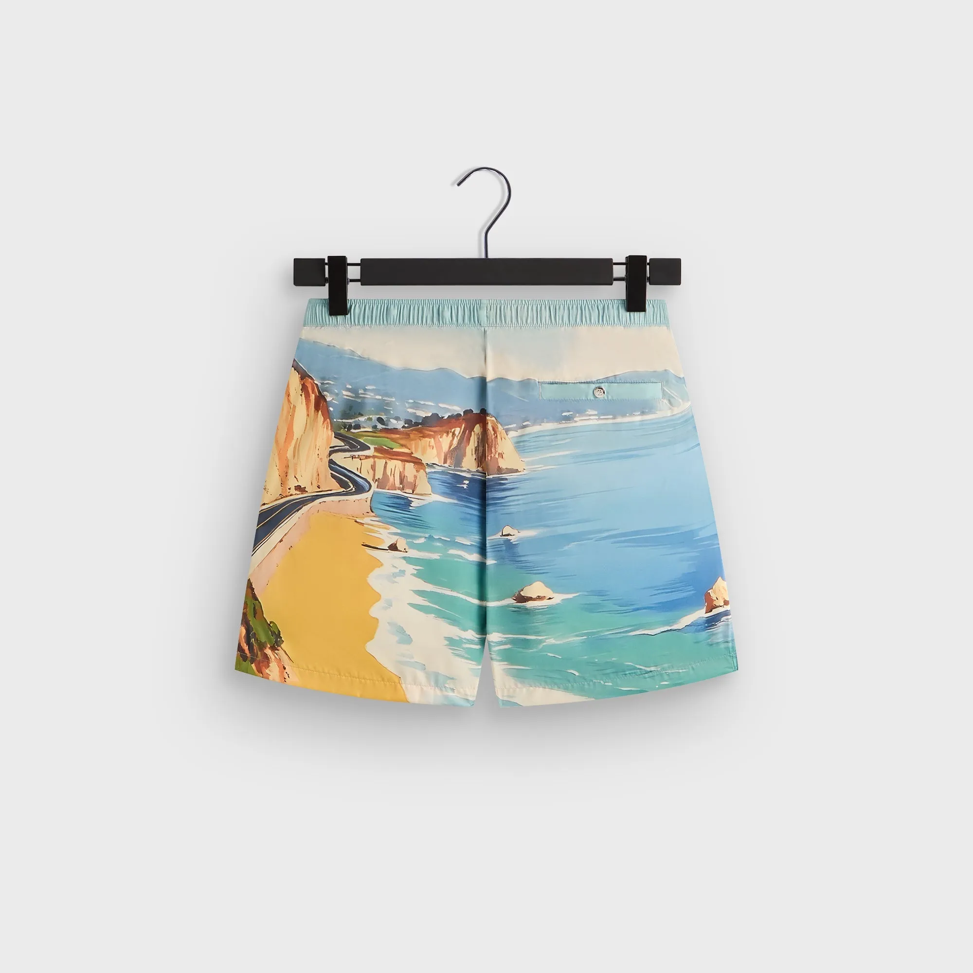 Giorgio Armani & Kith Malibu Collins Swim Short - Multi Recycled Polyester Blend