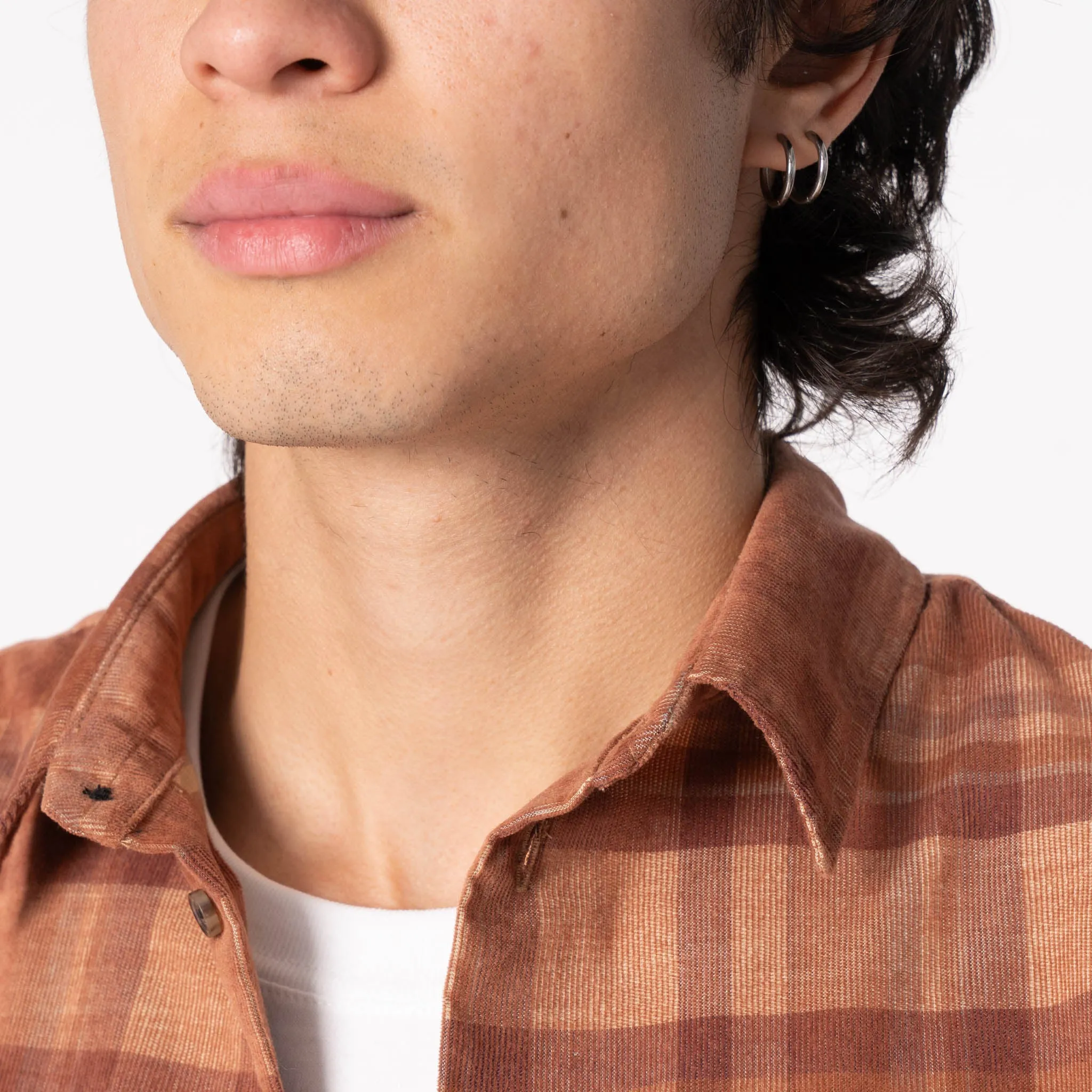 Fall Foliage True Shirt - Corduroy Shirting (21W) - Brown / Beige