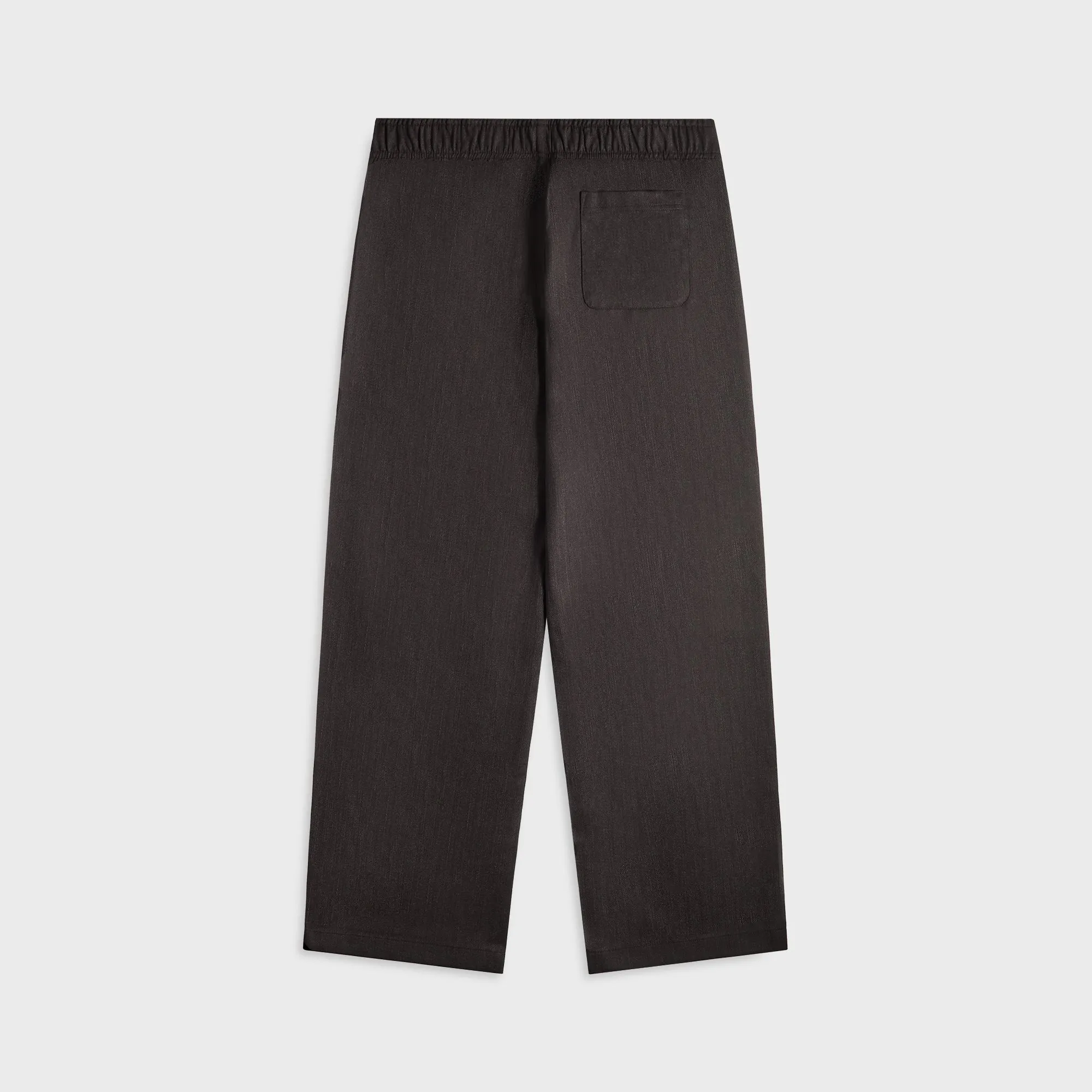 Our Legacy Leisure Trouser - Havana Brown Chain Wool Adjustable Belt Loops