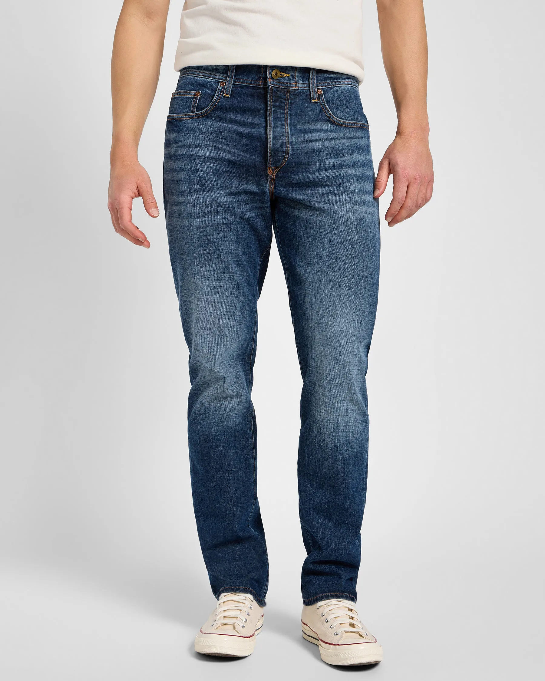 Lee Brooklyn Cowboy Straight Fit Mens Jeans - Bridger Weekend Getaway Stylish