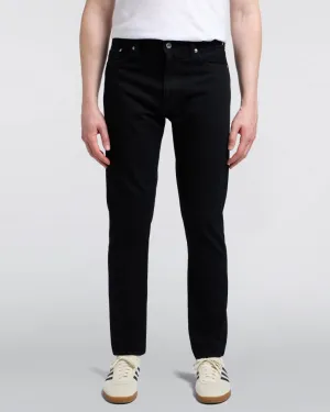 Edwin Made In Japan Slim Tapered Mens Jeans - 13oz Kaihara Right Hand Denim / Black Unwashed Easy Fit Design