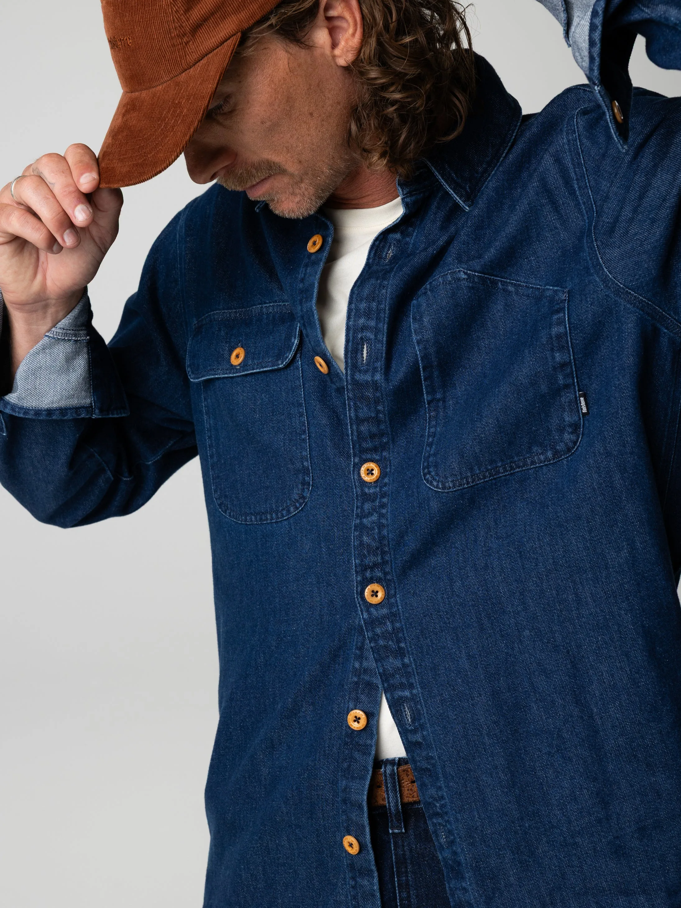 Country Escape Mix-And-Match Men's Eddystone Denim Shirt