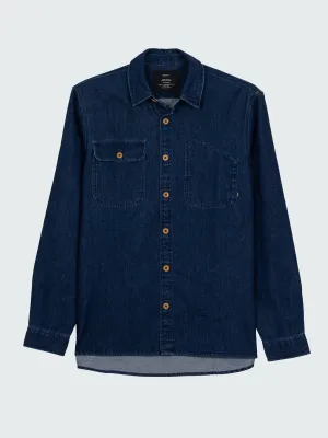Men's Eddystone Denim Shirt Multi Functional Pockets
